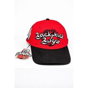 Backpack Boyz Thirty One Snapback Hat Red Black Embroidered Cap NWT